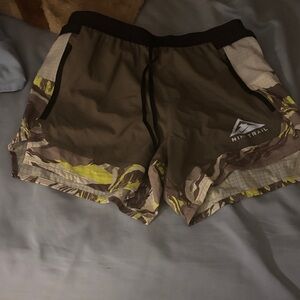 Nike Trail Brown Camouflage Shorts